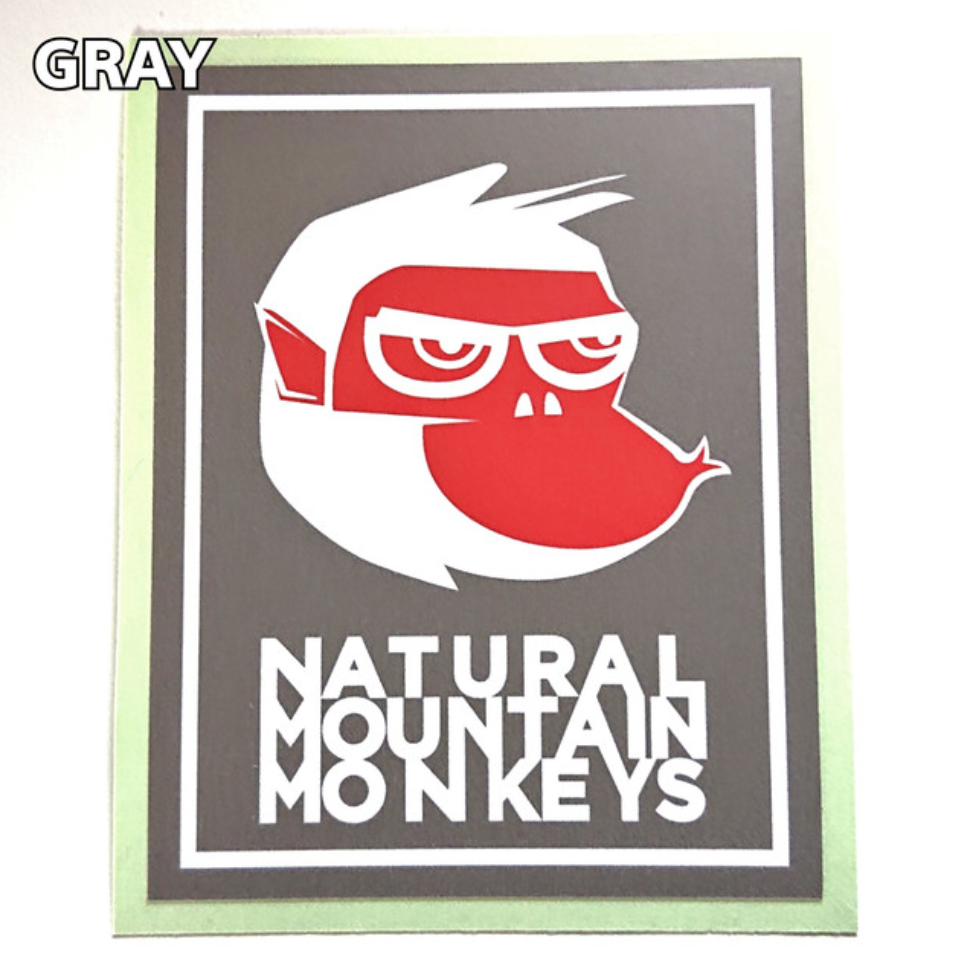 Natural Mountain Monkeys｜Original Sticker經典logo貼紙